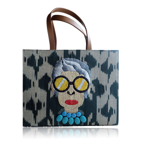 "Abuelita" Tinalak Book Tote