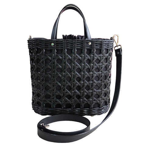 "Rika" Large Oval Rattan Carryall